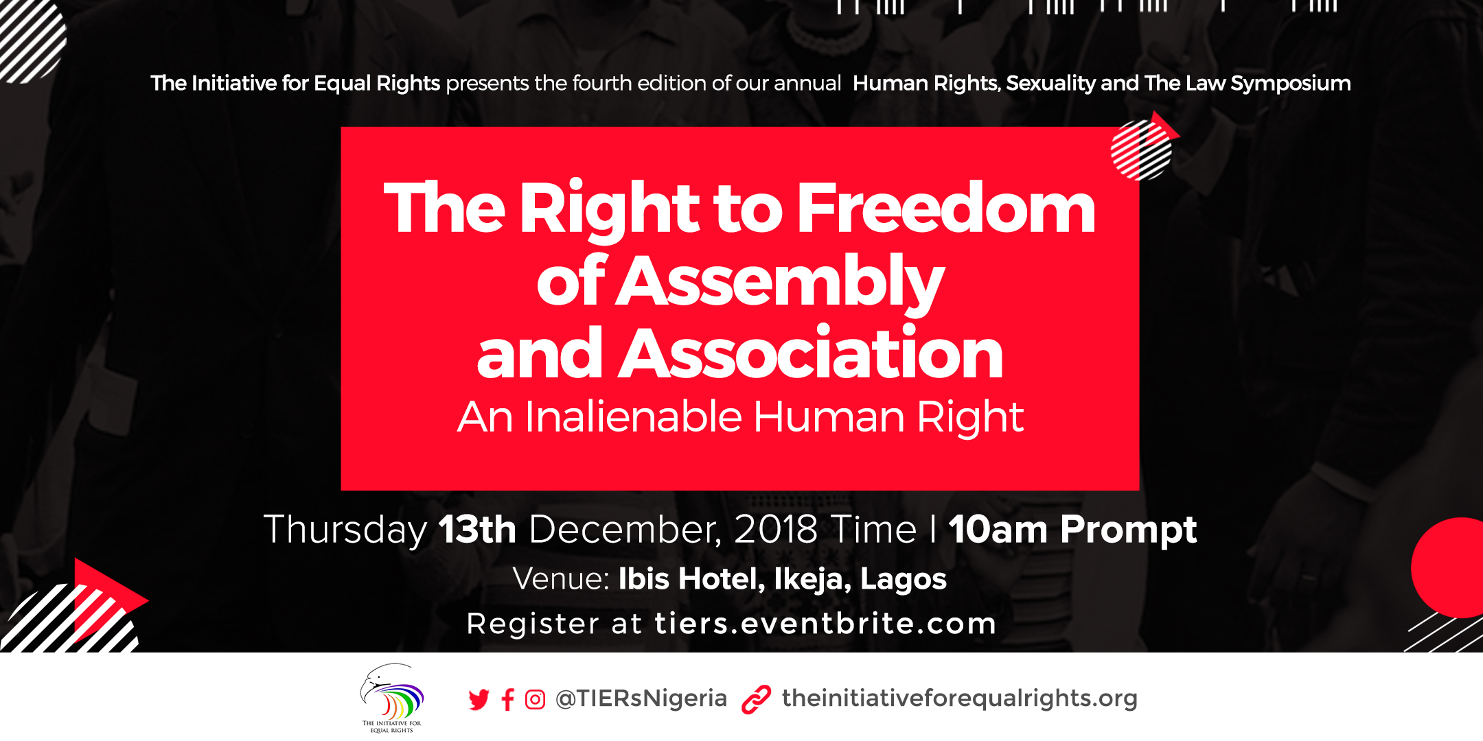 TIERs Announces Speakers For The 4th Edition Of Human Rights, Sexuality And The Law Symposium